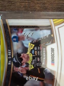 2025 Panini Select NASCAR Racing Ryan Blaney Auto Noir 1/1 #S-RBY
