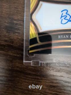 2025 Panini Select NASCAR Racing Ryan Blaney Auto Noir 1/1 #S-RBY