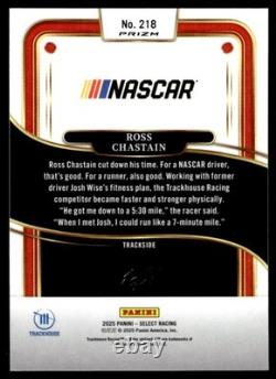 2025 Panini Select Nascar Prizm Noir Ross Chastain 1/1 #218 2025 Panini Select Nascar Prizm Noir Ross Chastain 1/1 #218