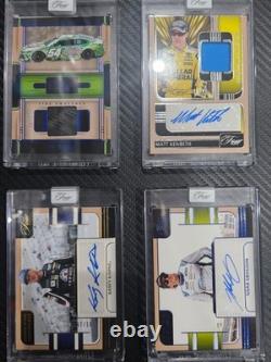 2025 Panini Turn Four Racing Lot 41 cartes (Numérotées, Reliques, Autos) NASCAR