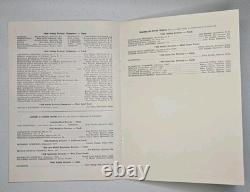 20e dîner annuel international de victoire NASCAR 1969 Daytona livre éphémère
