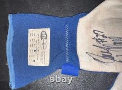 #27 GANT UTILISÉ PAR RUSTY WALLACE EN COURSE Signé Rare Histoire de Course 1/1