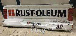 #30 Danny Bohn Rust-oleum 2021 Nascar Race Camion D'occasion Série Bumper En Tôle