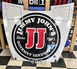 #4 Kevin Harvick 2018 Jimmy John's NASCAR Capot en tôle utilisé en course