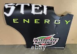 #54 Ty Gibbs Monster Energy Nascar Xfinity Series Course Sur Tôle D'occasion Arrière Qtr