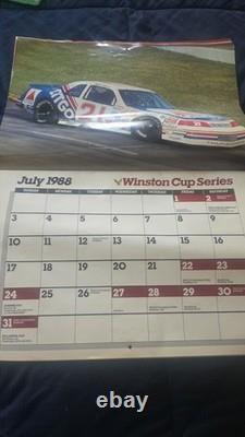 6 Annales Classiques de la Série Winston Cup de Nascar et Calendrier avec Billets Originaux