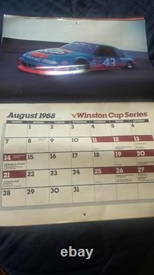 6 Annales Classiques de la Série Winston Cup de Nascar et Calendrier avec Billets Originaux