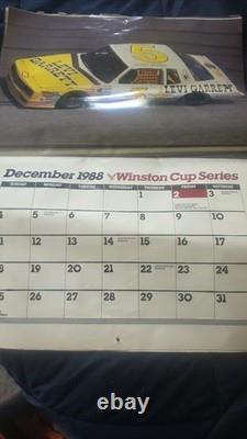 6 Annales Classiques de la Série Winston Cup de Nascar et Calendrier avec Billets Originaux