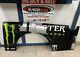 #98 Riley Herbst 2021 Monster Energy Nascar Race Utilisé Xfinity Feuilletmetal 2pc Lot