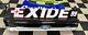 #99 Jeff Burton Exide Batteries Nascar Course De Pare-chocs En Tôle Utilisé Ford Tbird
