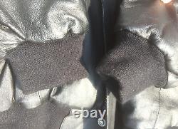 ANNIVERSAIRE DE LA 50E ANNÉE DE NASCAR VINTAGE JEFF HAMILTON RACING VESTE EN CUIR NOIR XL