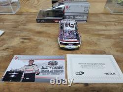 AUTOGRAPHIÉ Austin Cindric #22 Discount Tire Victoire au Daytona 500 2022