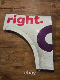 Alex Bowman PANNEL LATÉRAL ARRIÈRE EN MÉTAL UTILISÉ EN COURSE 2022 #48 Ally Daytona 2