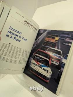 Annuaire NASCAR 1988 1ère année Bill Elliott Winston Cup RARE Chronique