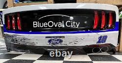 Aric Almirola #10 2022 Blue Oval City course nascar utilisait un pare-chocs de Ford Mustang #454