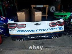 Austin Hill #21 2024 Xfinity United Rentals NASCAR Race Utilisé Pare-chocs arrière #7048