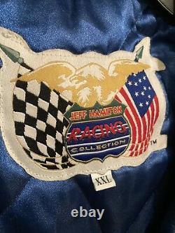 Authentique Nascar Rusty Wallace Jeff Hamilton Racing Jacket Miller Lite XXL