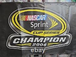 Bannière de champion de la série Nascar Sprint Cup 2008, drapeau 96 x 56