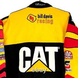 Bill Davis Racing Caterpillar Inc Nascar Racing Veste Veste Medium