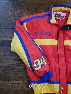 Bill Elliott Vintage 80's / 90's Nascar Racing Veste Homme Taille Xl? Menthe