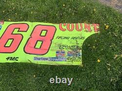 Bobby Hamilton #68 Nascar Race Used Feuilletmetal Side Country Time 1993 Rare
