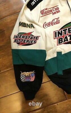 Bobby Labonte #18 Interstate Batteries Racing Jacket Homme Taille Grand Nascar Jh