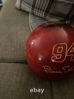 Boule de bowling de 15 livres NASCAR Racing Bill Elliott 94 McDonald's Car NOS 1999 RARE