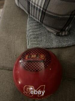 Boule de bowling de 15 livres NASCAR Racing Bill Elliott 94 McDonald's Car NOS 1999 RARE