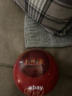 Boule de bowling de 15 livres NASCAR Racing Bill Elliott 94 McDonald's Car NOS 1999 RARE