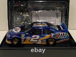 Brad Keselowski 2012 #2 Champion de la Sprint Cup Miller Lite Couleur Chrome Élite 1/24