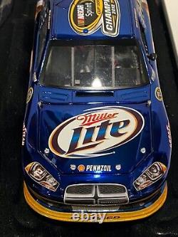 Brad Keselowski 2012 #2 Champion de la Sprint Cup Miller Lite Couleur Chrome Élite 1/24