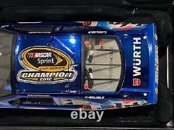 Brad Keselowski 2012 #2 Champion de la Sprint Cup Miller Lite Couleur Chrome Élite 1/24