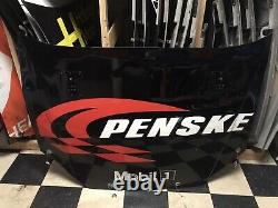 Brad Keselowski/david Stremme Penske Nascar Race Utilisé Penske Hood