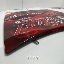 Capots Dale Earnhardt Sr & Jr Métal Grand Rare HTF NASCAR 29x23 VTG Capot Redline