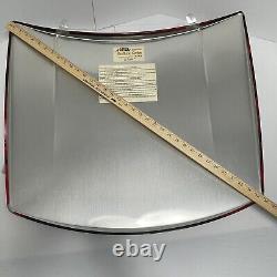 Capots Dale Earnhardt Sr & Jr Métal Grand Rare HTF NASCAR 29x23 VTG Capot Redline