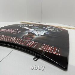 Capots Dale Earnhardt Sr & Jr en métal grand rare HTF NASCAR 29x23 VTG Capot Redline
