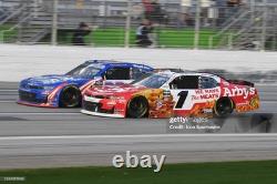 Carson Kvapil #1 2026 Atlanta Arbys Bass Pro Panneau de Béquille en Tôle Utilisé pour la Course