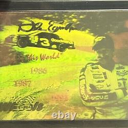 Carte Authenticket Signée de la Série Signature Dale Earnhardt 1992 N°478
