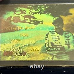 Carte Authenticket Signée de la Série Signature Dale Earnhardt 1992 N°478