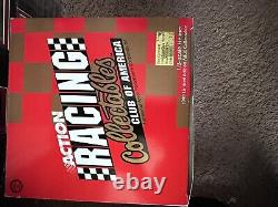 Casque Cola signé par Dale Earnhardt Sr 1/3 & PAAS 1991 Utilisation en course du panneau de quart de tour