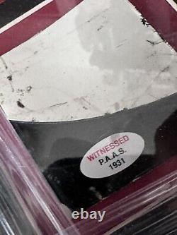 Casque Cola signé par Dale Earnhardt Sr 1/3 & PAAS 1991 Utilisation en course du panneau de quart de tour