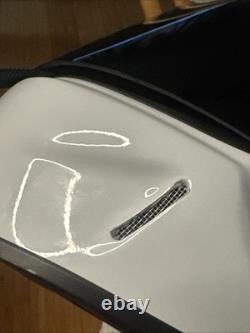 Casque de course usé par David Green en NASCAR signé #34 pilote rare Simpson AFG