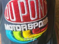 Casquette de camionneur Dale Earnhardt Jr. signée sur une casquette Jeff Gordon avec une épingle Pepsi et Yoda