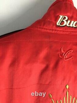 Chase Authentics Dale Earnhardt Jr Budweiser Racing Team Nascar Jacket Taille XL