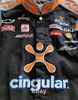 Chase Authentics Jeff Burton Nascar Cingular Coca Cola Chevrolet Racing Jacket