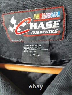 Chase Authentics Jeff Gordon 24 Nascar Veste De Course Flames Dupont Black Taille XL