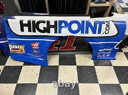 Chase Briscoe #14 2021 ROOKIE Highpoint Nascar Race Used Quarter Panel #3701
  	<br/><br/>Chase Briscoe #14 2021 NOVICE Highpoint Nascar Course Utilisé Panneau Arrière #3701