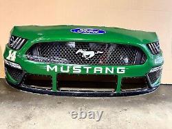 Chase Briscoe n°14 2021 Rookie SHR One Cure Nascar Course Utilisé Nez Composite #357