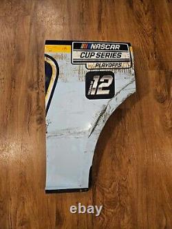 Chase Elliott #9 Panneau de Contingence en Métal Utilisé en Course à Talladega NASCAR KBB