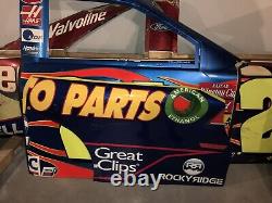 Chase Elliott Napa Nationwide Series Panneau Latéral Utilisé en Course Nascar Métal de Carrosserie